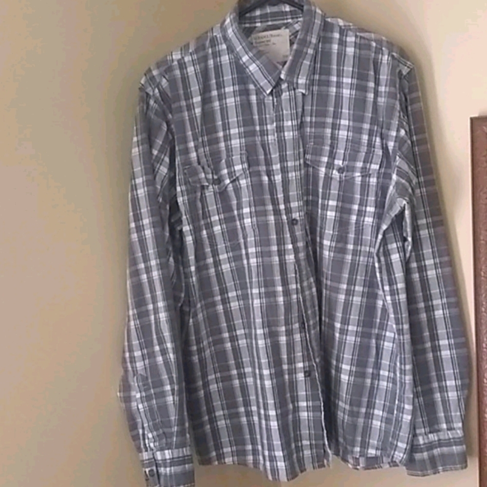 Casual dress long sleeve button up